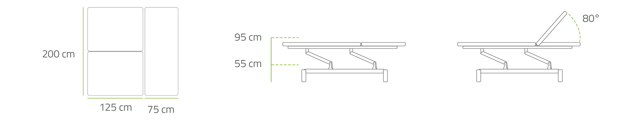 FGT4447 - Table Bobath/Kabat 200x200cm – Image 8