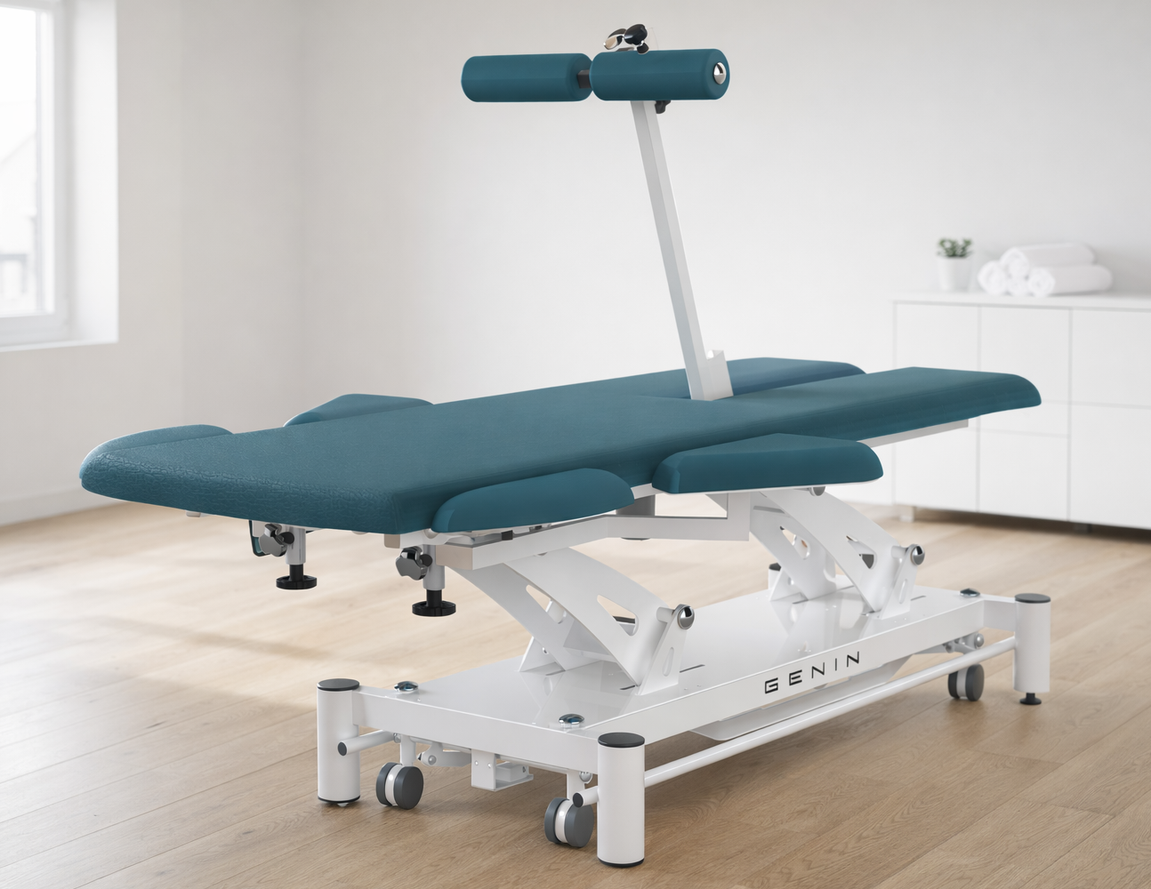 TABLE POSTURALE AVEC POTENCE CENTRALE ÉLECTRIQUE - FGT3155