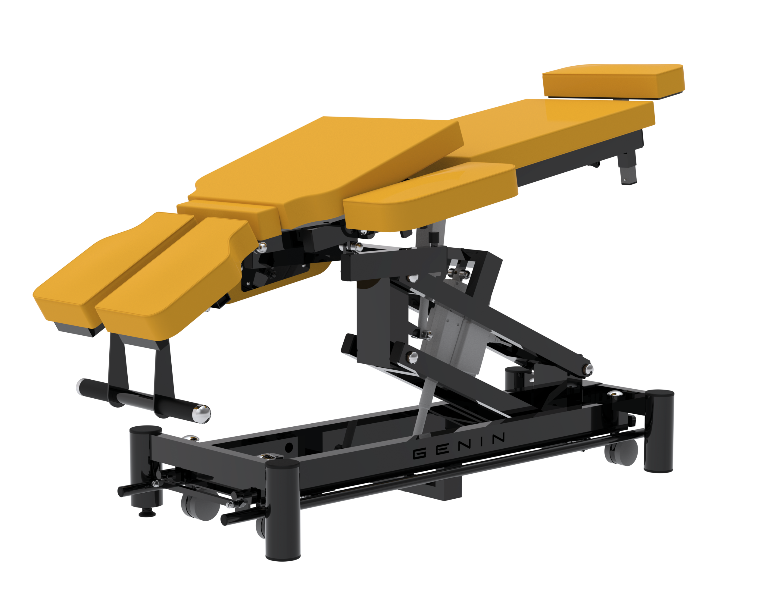 Table ostéopathie avec plateau thoracique & déclive -FGT3162