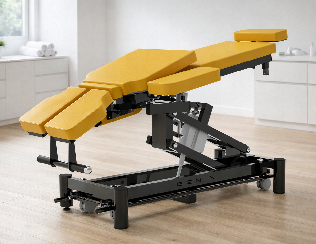 Table ostéopathie avec plateau thoracique & déclive -FGT3162